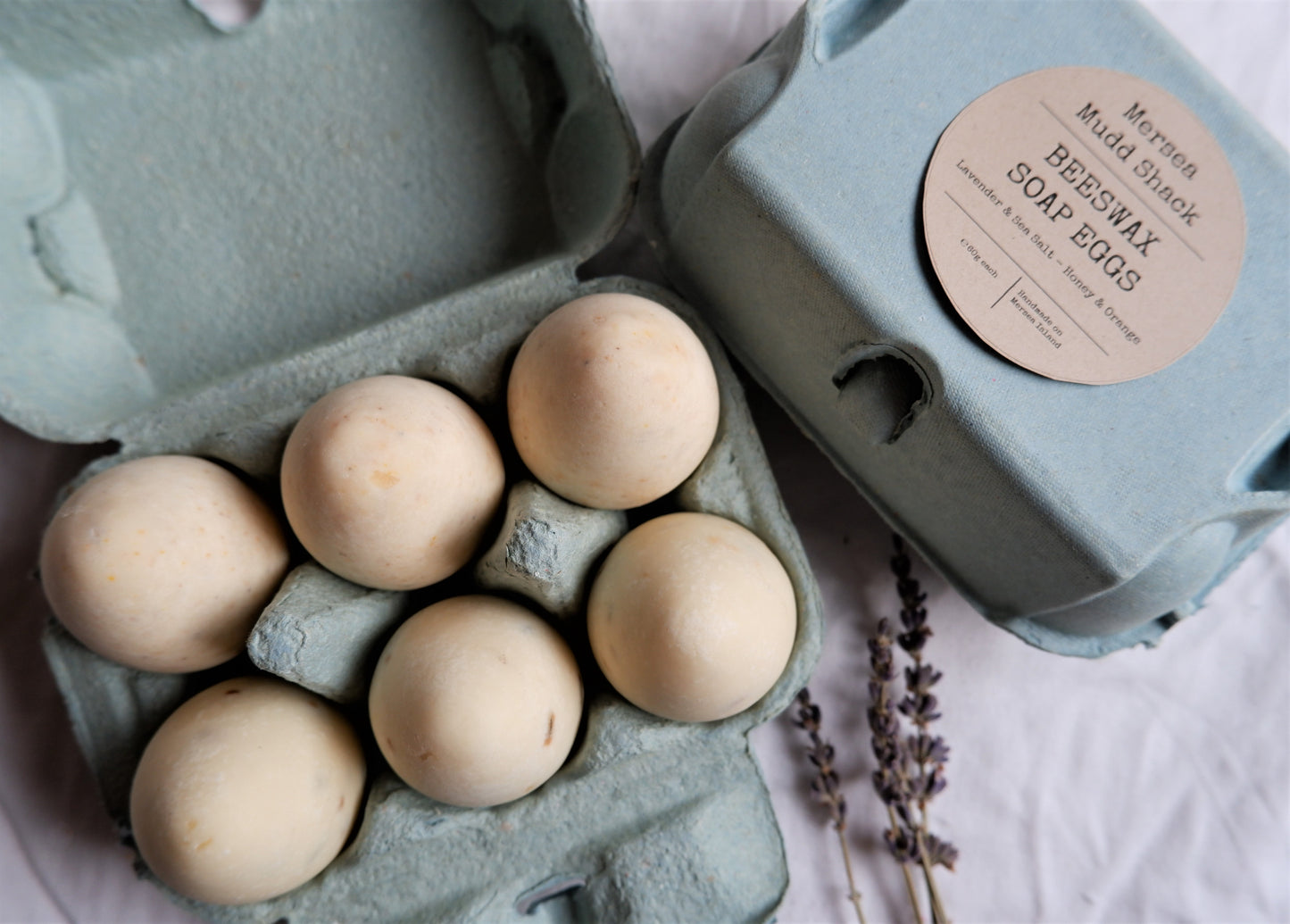 Egg Shaped Beeswax Soaps