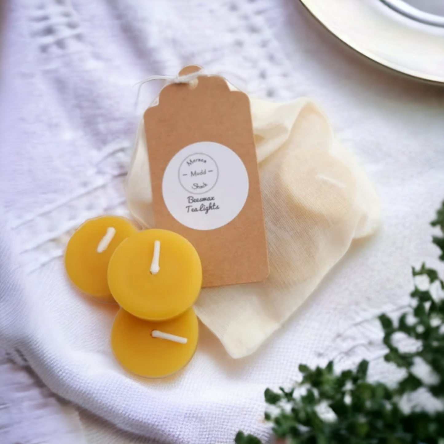 Beeswax Tealights