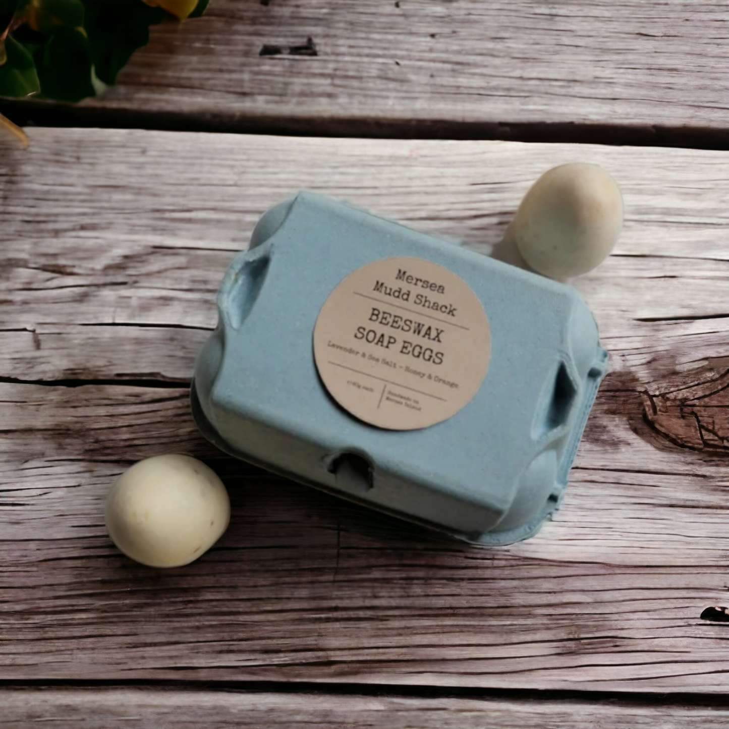 Egg Shaped Beeswax Soaps