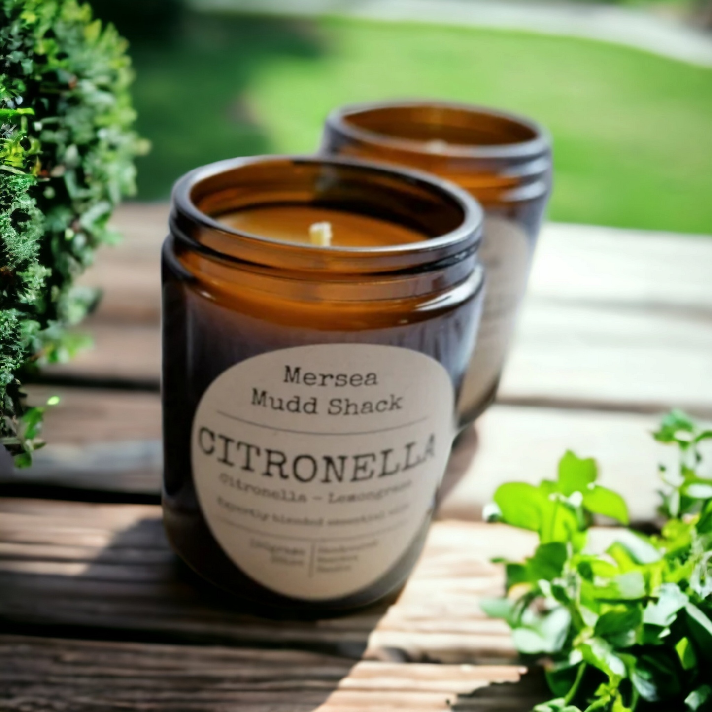 'Citronella' Aromatherapy Beeswax Candle
