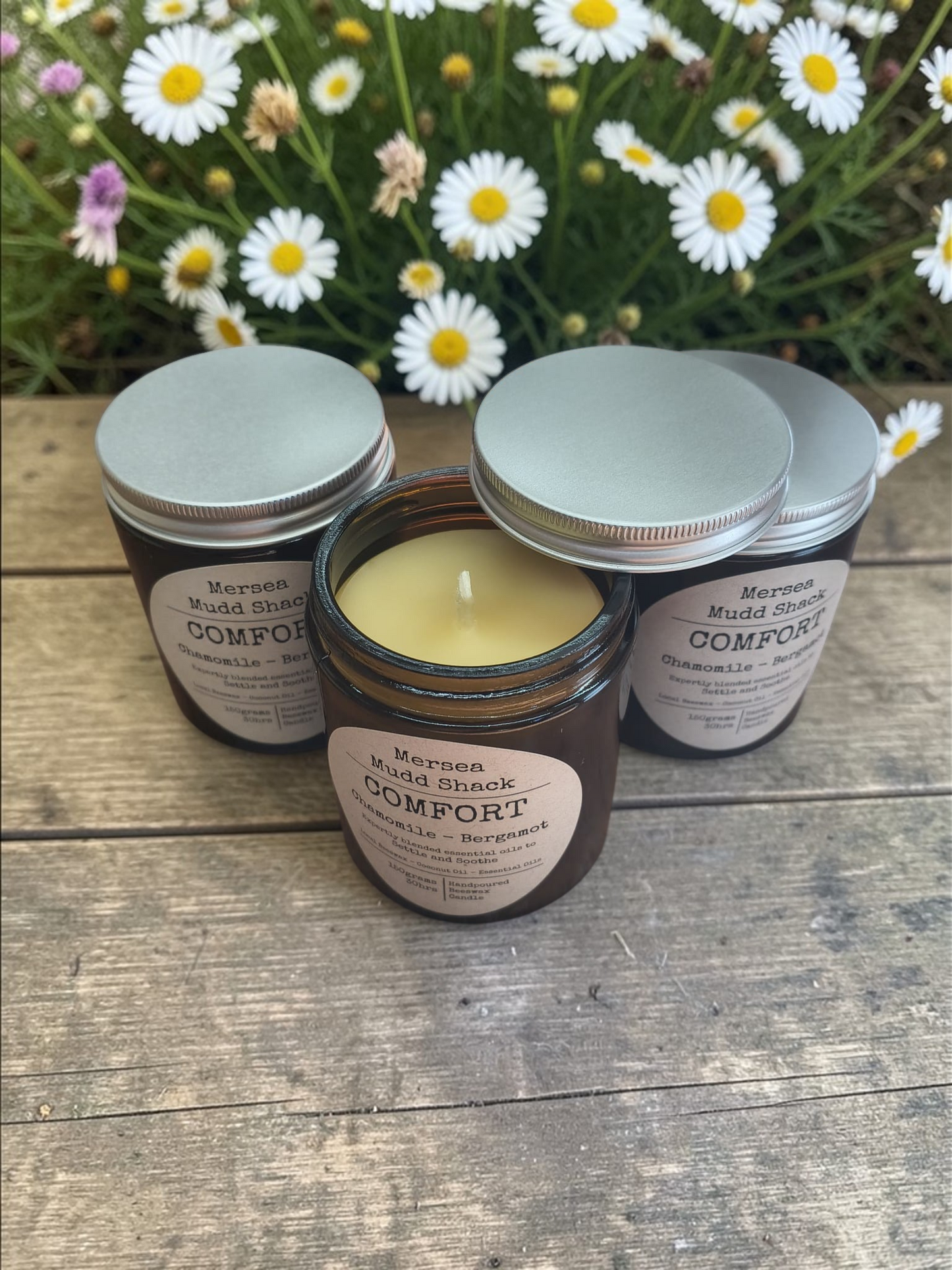 'Comfort' Aromatherapy Beeswax Candle