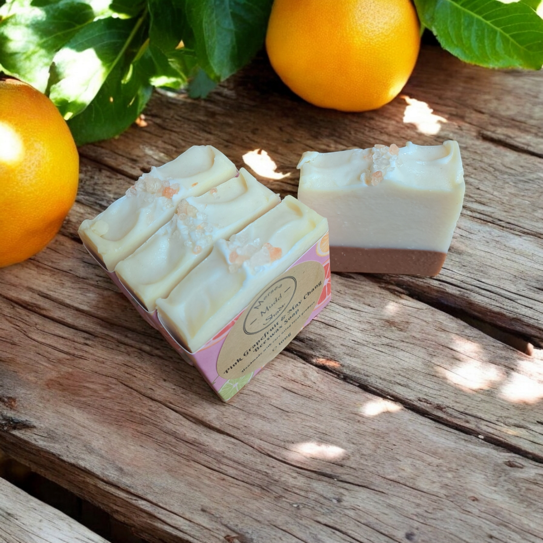 Grapefruit & May Chang Beeswax Soap