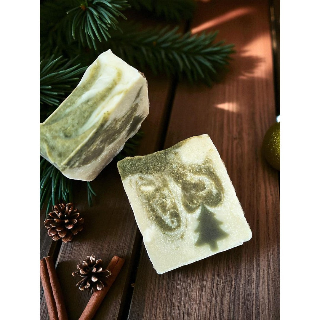 Limited Edition - Pine & Cedarwood Festive Soap Bar