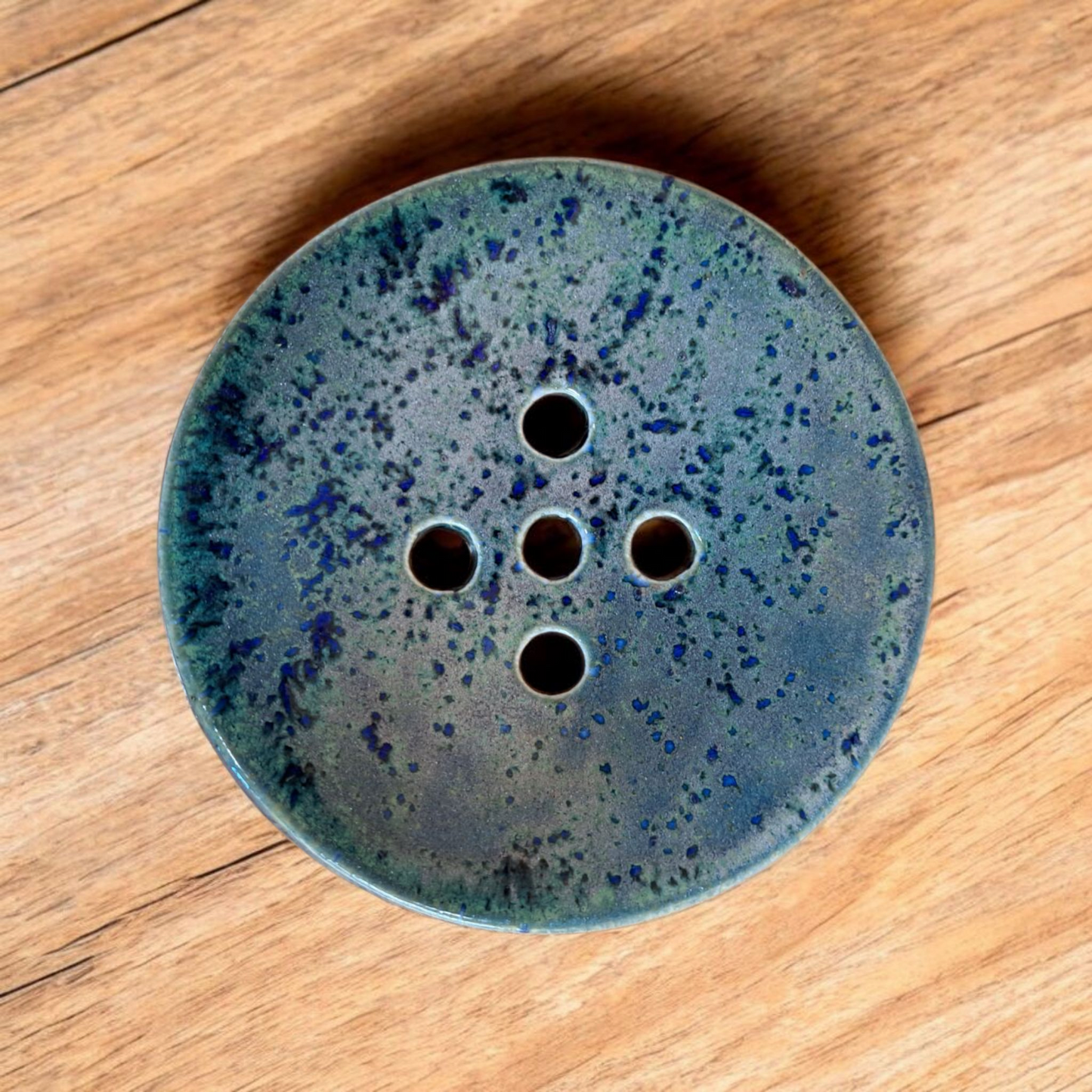 Circular Ceramic Soap Dish