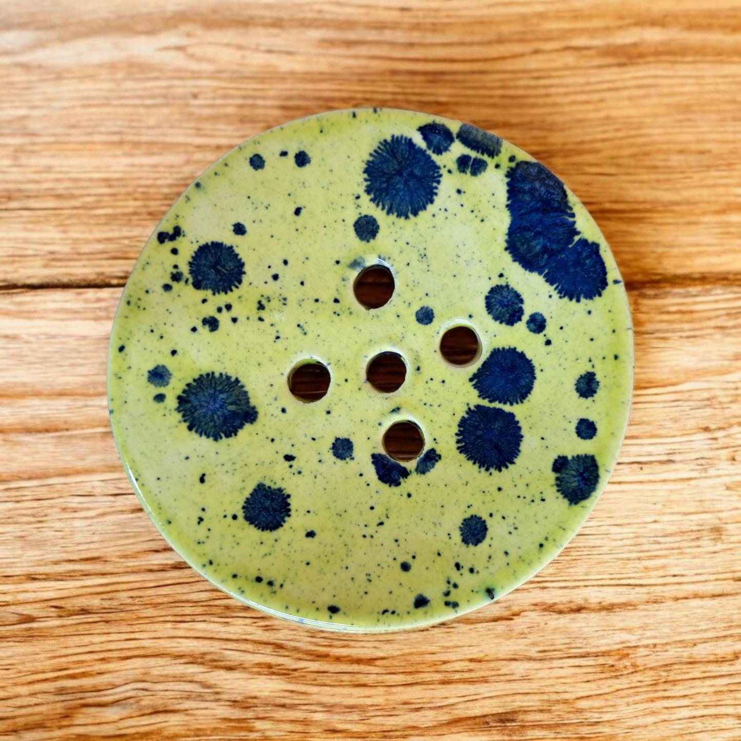 Circular Ceramic Soap Dish