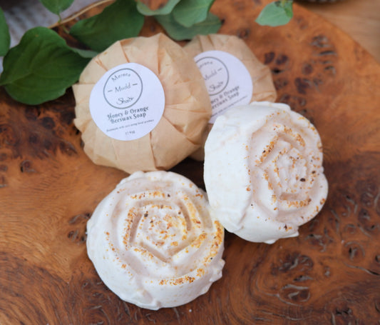 Orange Rose Beeswax Soap