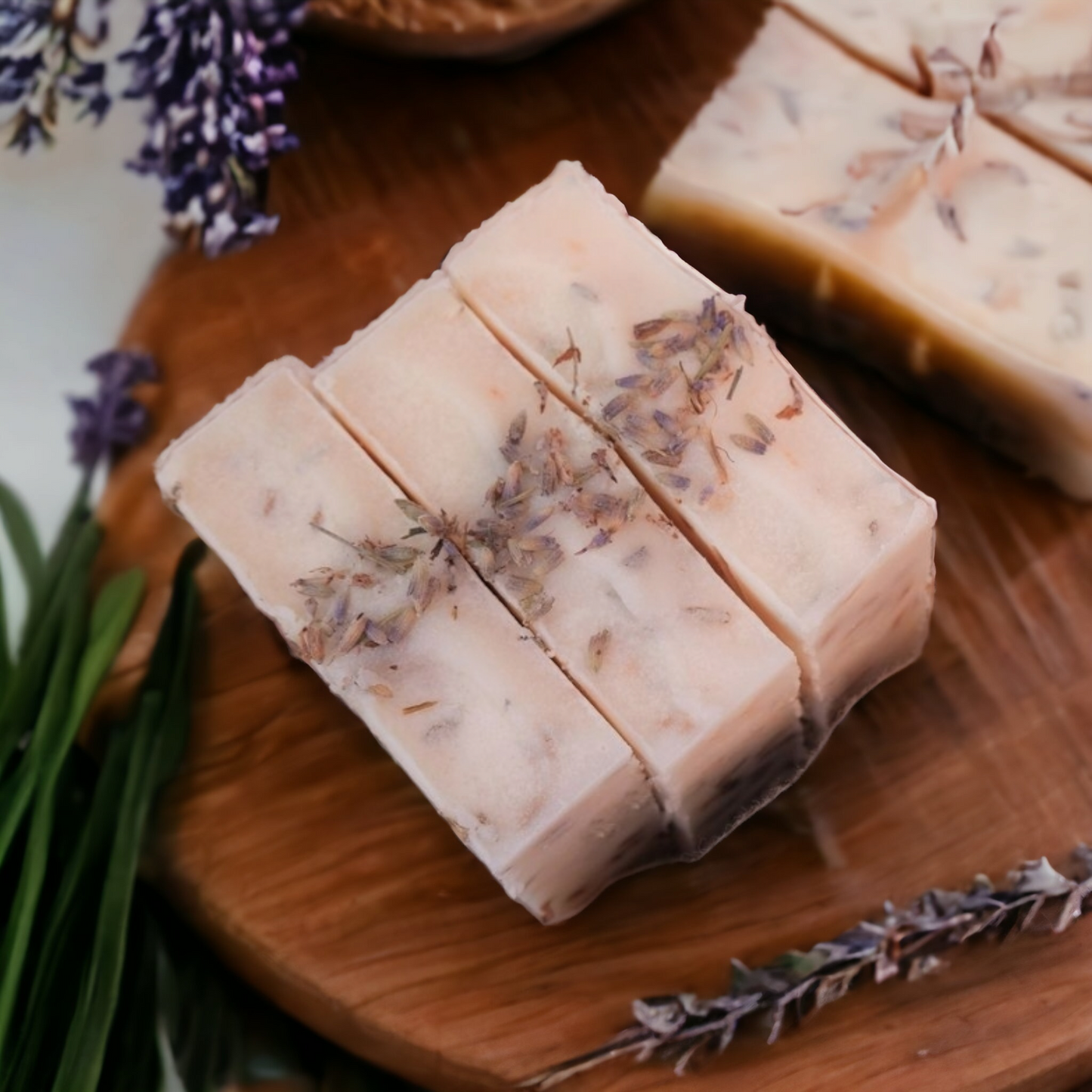 Lavender & Sea Salt Beeswax Soap