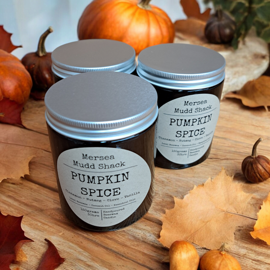 'Pumpkin Spice' Aromatherapy Beeswax Candle