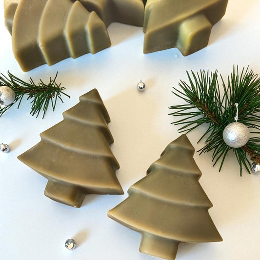 Limited Edition - Pine & Cedarwood Christmas Tree Soap