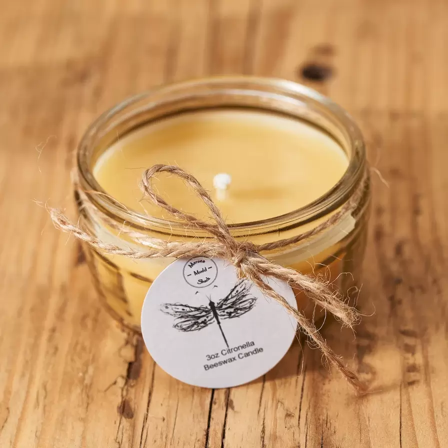 Citronella Beeswax Candle
